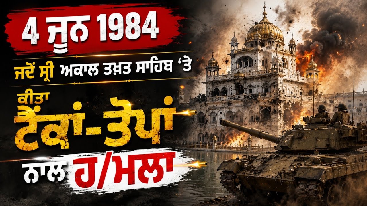 4 June 1984 | ਪੰਜਾਬ &rsquo;ਚ ਕੀ ਹੋਇਆ ਸੀ ਉਸ ਦਿਨ? | Operation Blue Star | Amritsar | Darbar Sahib | History