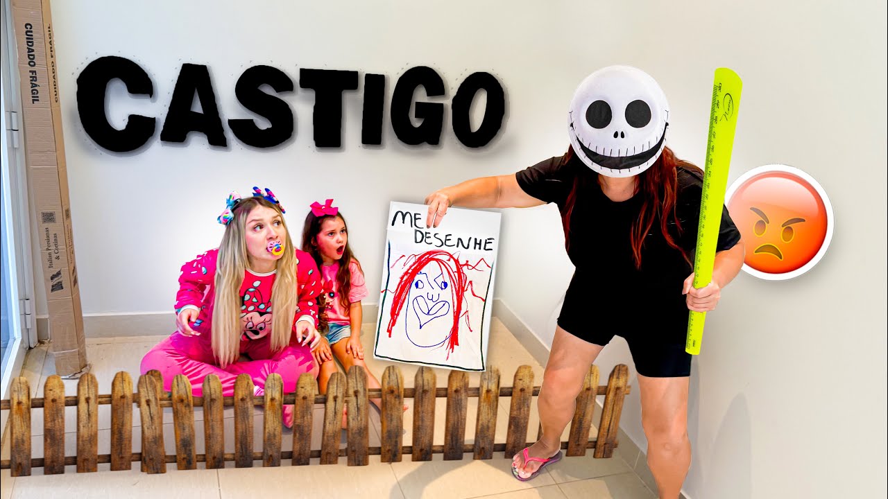 A PROFESSORA MALVADA COLOCOU JULLY E LAYRA DE CASTIGO!! 