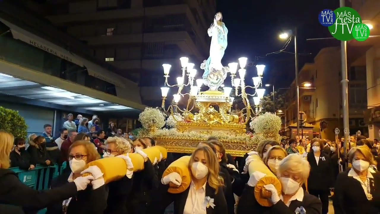 PROCESIÓN DEL ENCUENTRO ENTRE LA INMACULADA Y CRISTO RESUCITADO