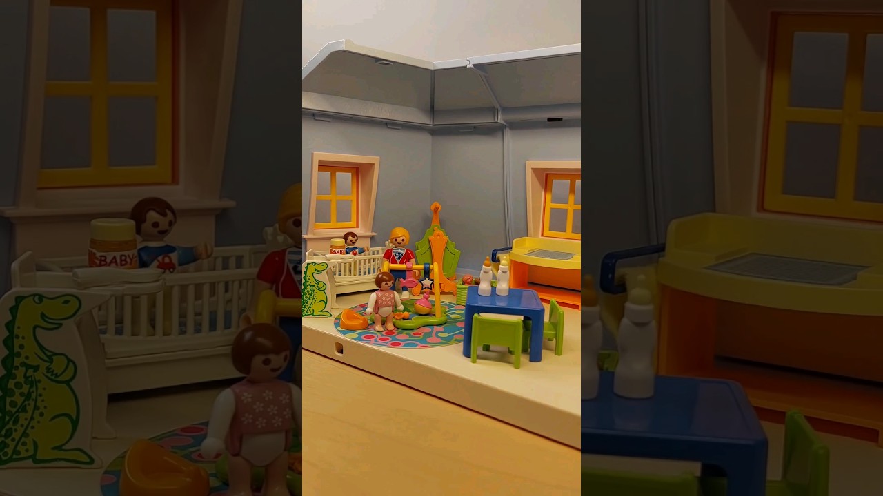 Spiel mit @Familie_Klickmann #playmobil #familytime #playmobilfamily #Kids #Babyroom #timelapse