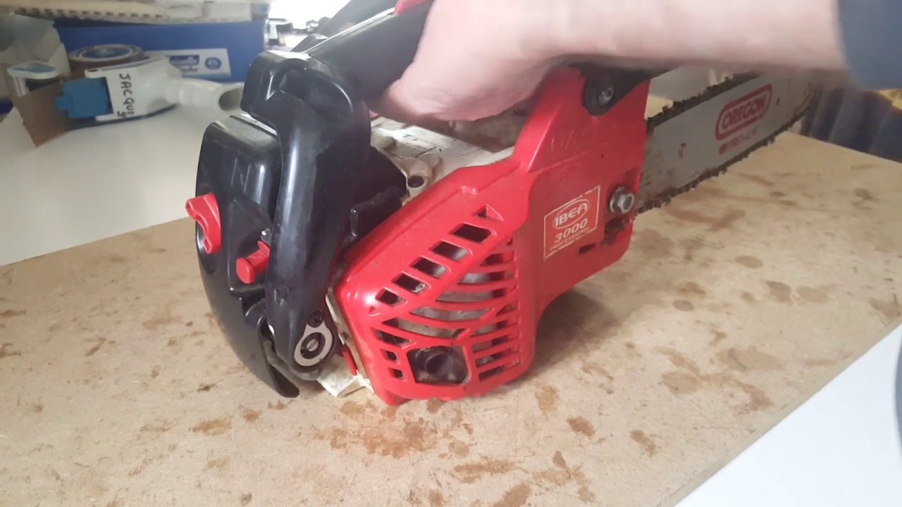 DEMARRAGE DIFFICILE NE TIENT PAS LE RALENTI ELAGUEUSE TRONCONNEUSE IBEA 3000 DIAGNOSTIC OK