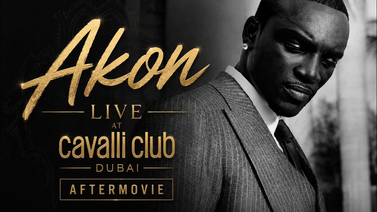 AKON /ALCHEMYPROJECT  CAVALLI CLUB DUBAI