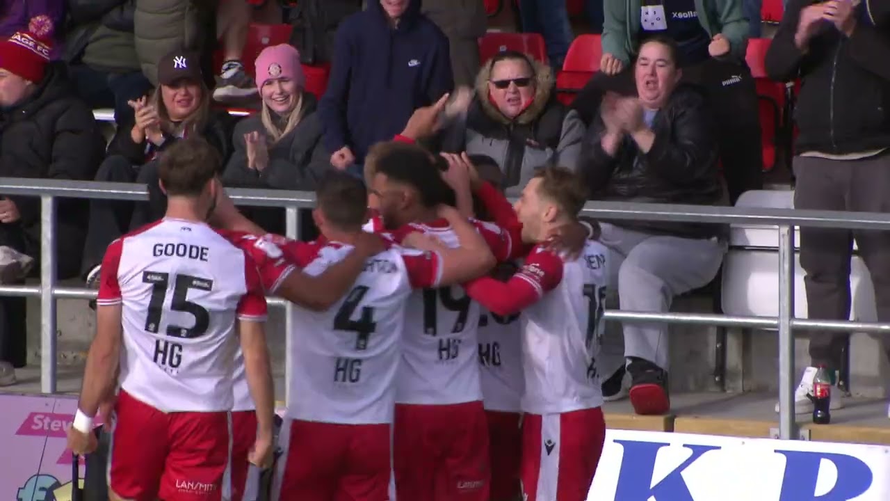 Stevenage v Luton Town Highlights