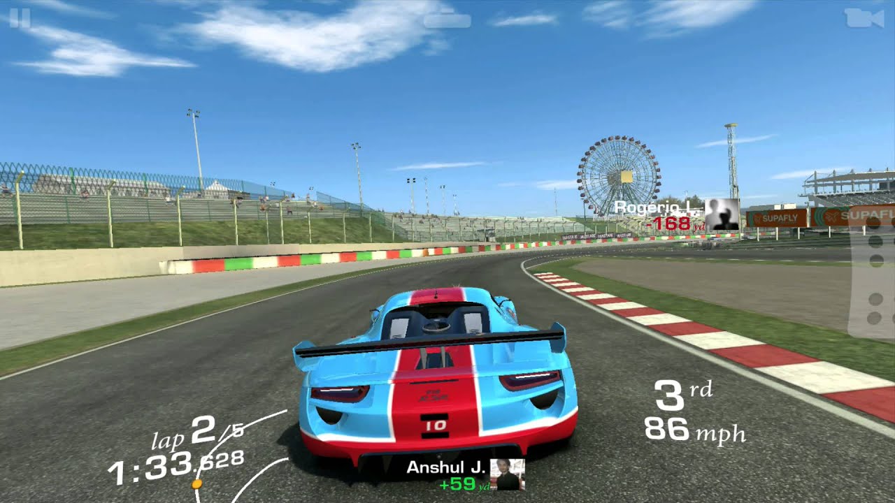 Real Racing 3: -The best paying races in the game. Race 1 Highest R$ prizes