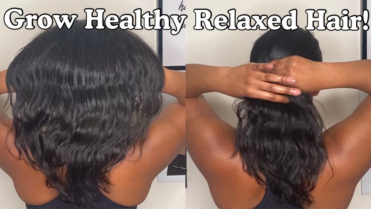 Prevent Hair Breakage And Retain Length With Relaxed Hair