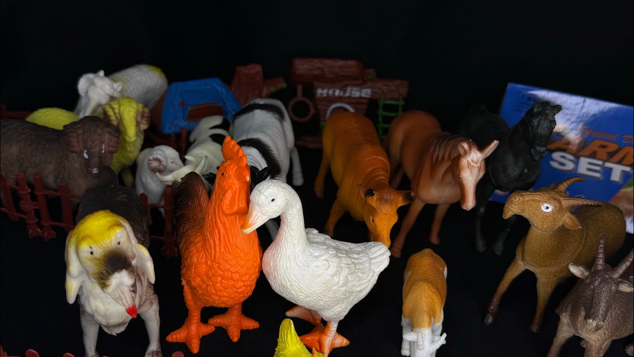 Farm Animal Toys/ Livestock/ASMR/ Cow/ Dog/ Horse/ Goats 