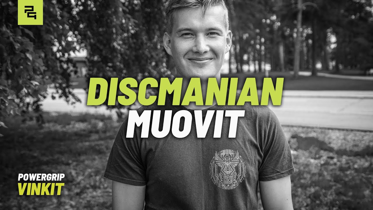 Niko R&auml;tty&auml; esittelee Discmanian muovilaatuja