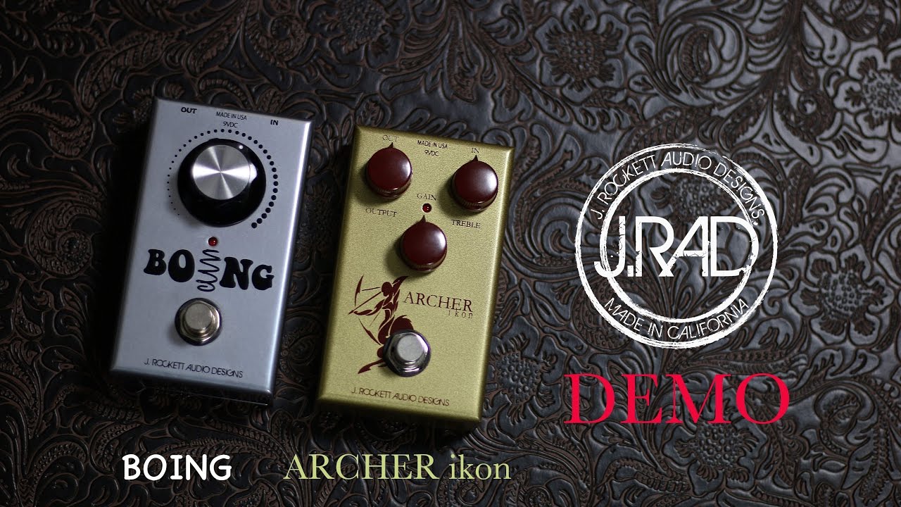 J Rockett Audio Design Archer ikon and Boing demo by Martial Allart