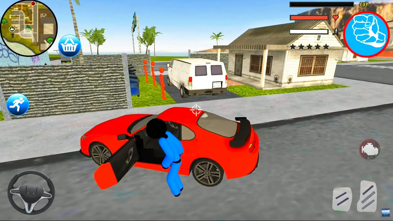US Policeman Stickman Game #2 - Crazy Police Officer - Android Gameplay FHD