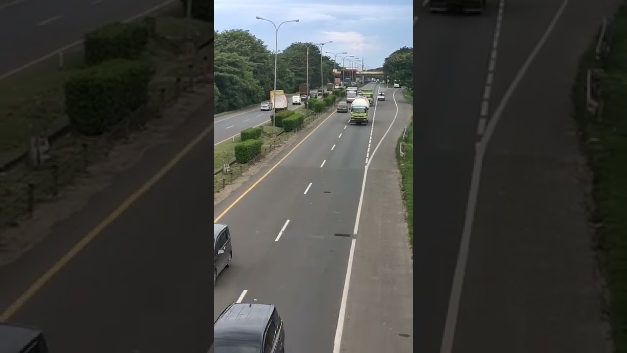 Bus Bengkulu CSH88 Di Toll Serang Timur #shorts