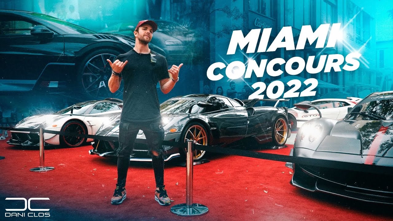 MIAMI CONCOURS 2022 | EL EVENTO COCHES MAS TOP DEL AÑO | Dani Clos