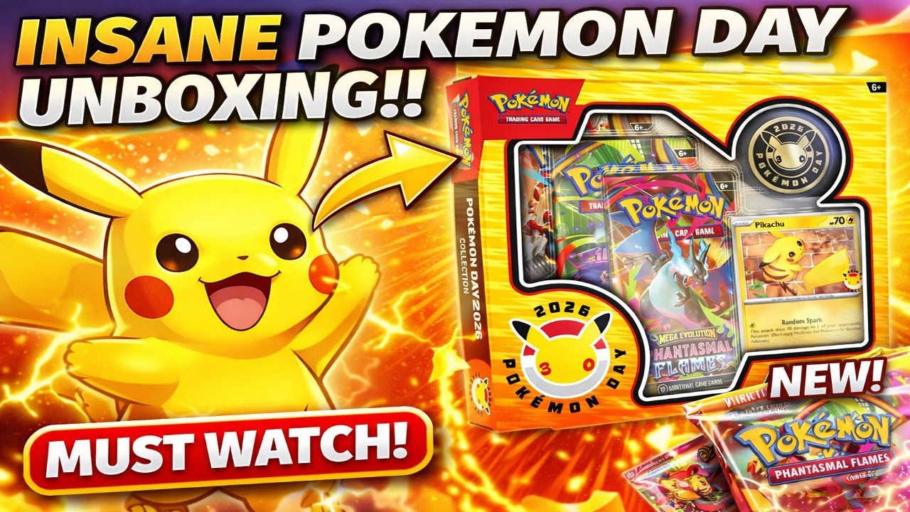 30th Anniversary Pokemon Day Unboxing!