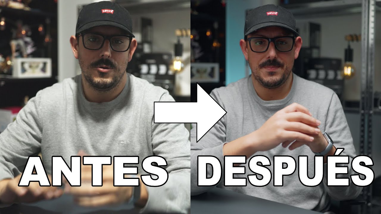 Así es como he cambiado la iluminación y el color en mis vídeos