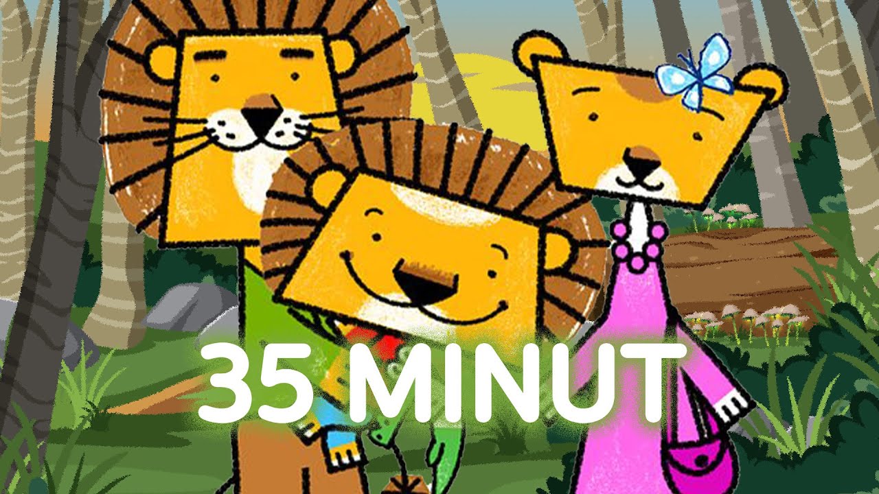 Popołudnie z Dzielnym Lwem Erykiem! 🕐| 35 MINUT | MiniMini+