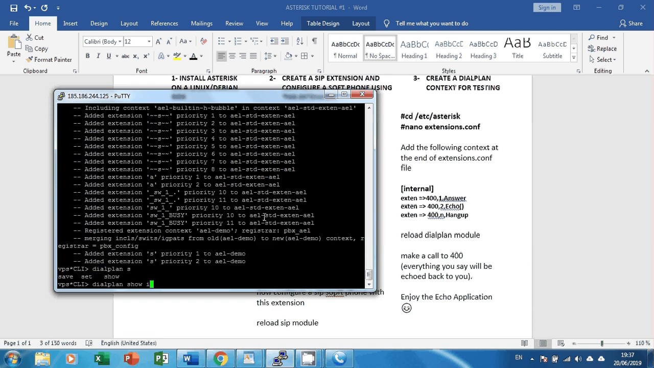 Asterisk Tutorial #1: Asterisk install on Debian: Basic SETUP and First Steps