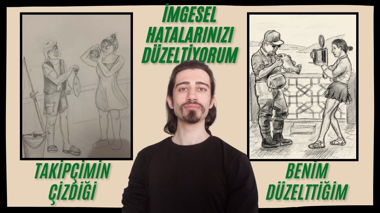 Akıldan Çizim Hatalarınızı Düzeltiyorum! İmgesel Çizim