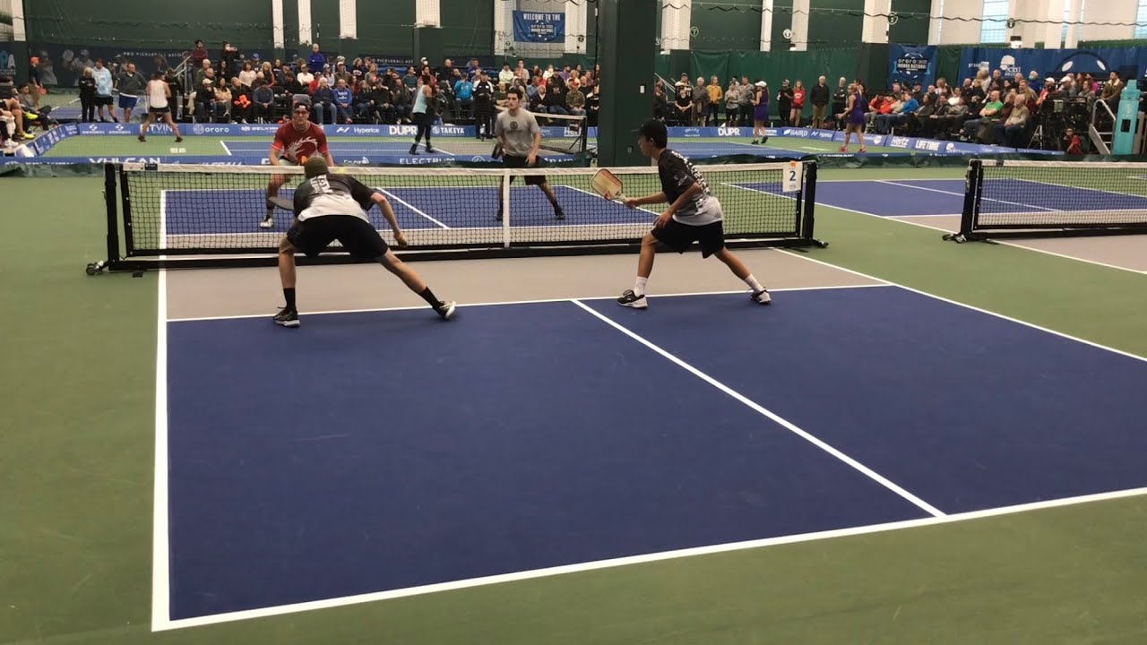 5.0 19+ Mens Doubles [Gold] | Zwiren/Bomberg vs Hong/Lee | PPA Indoor National Championships