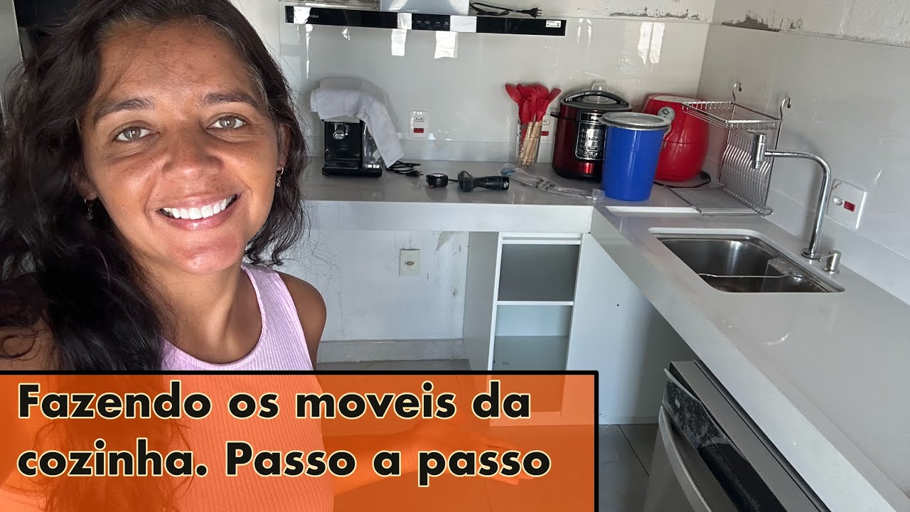 Fazendo os móveis da cozinha (faça vc mesmo)