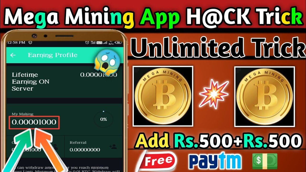 🤑Mega Mining App Unlimited Trick | Mega Mining App | Mega Mining App Payment Proof|