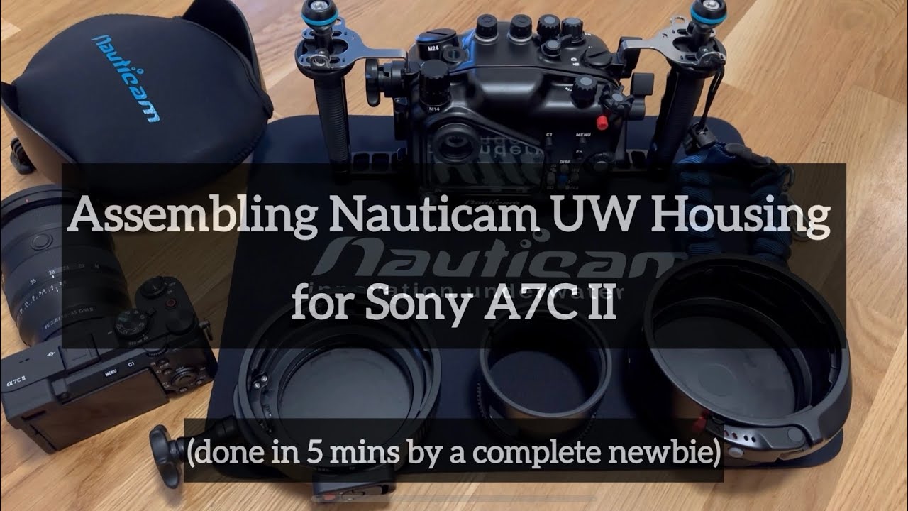 Nauticam Underwater Camera Housing for Sony A7C II - Easy Assembling