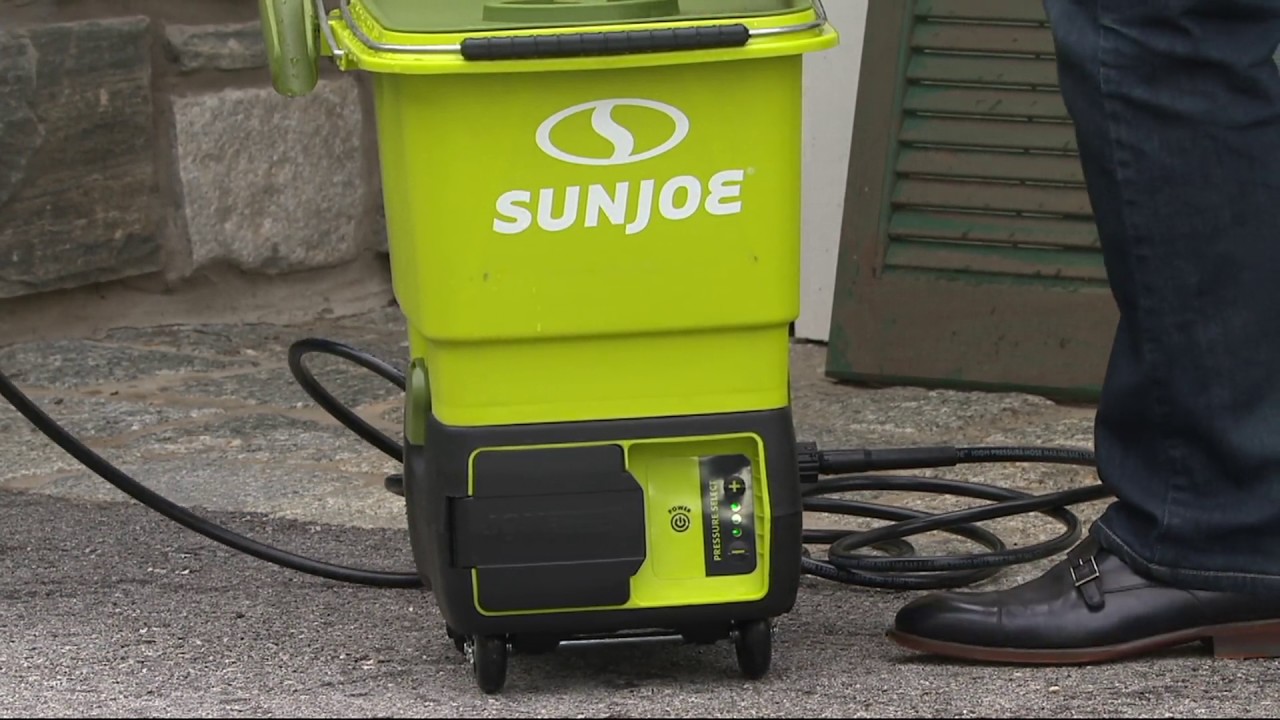 Sun Joe Pressure Select 40V Cordless Pressure Washer w/ 5 Tips on QVC