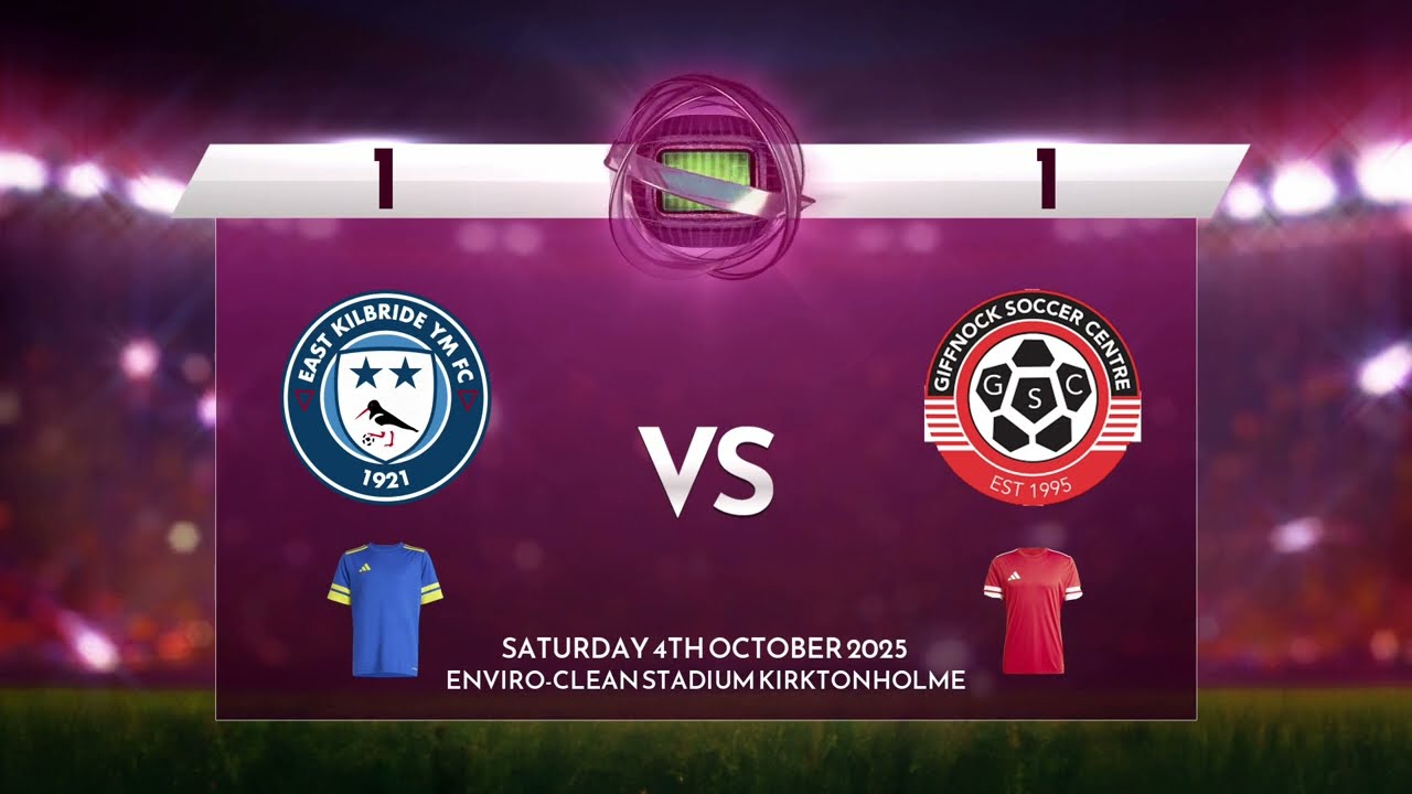 4th October 2025, WoSFL, EKYM 1 v 1 Giffnock SC