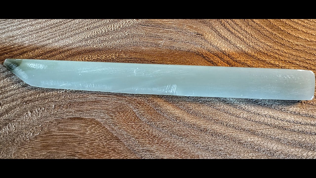 I made a soapstone knife
