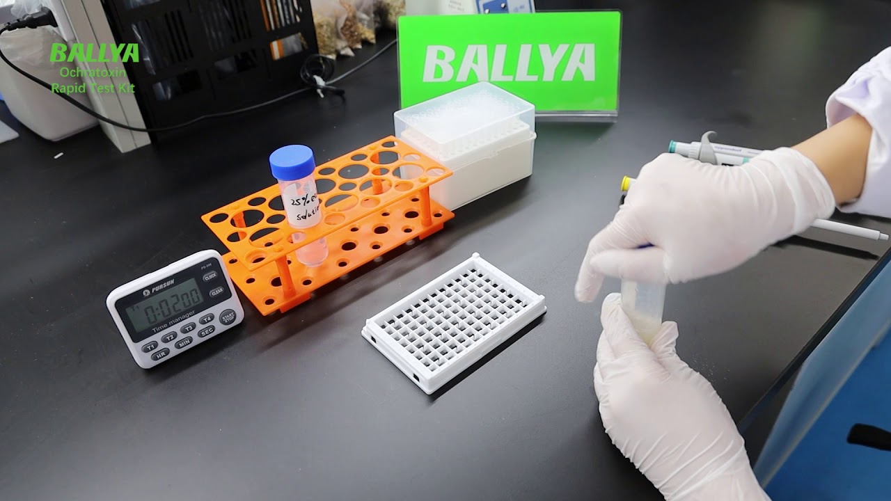 Ochratoxin Test - Detection of Ochratoxin in Walnut - BALLYA