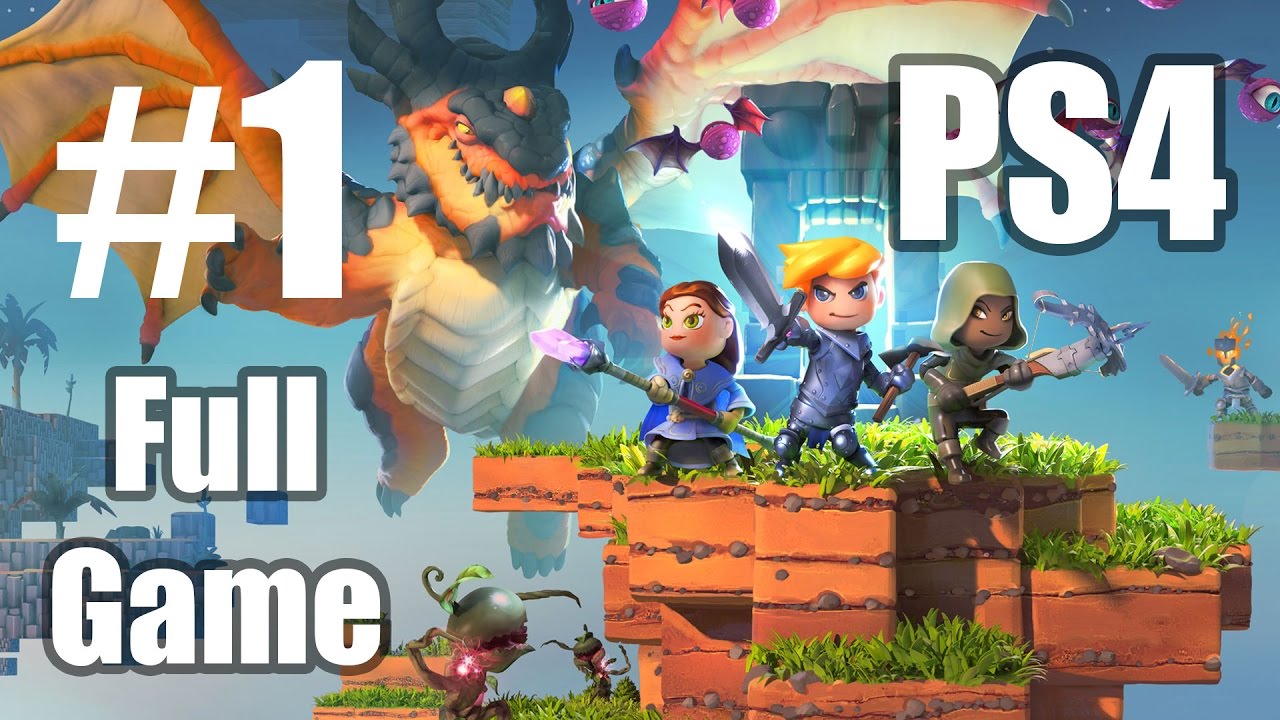 #1 Portal Knights (PS4 Full Game) Gameplay 60fps - Let's Play Walkthrough Part 1 (Ranger)