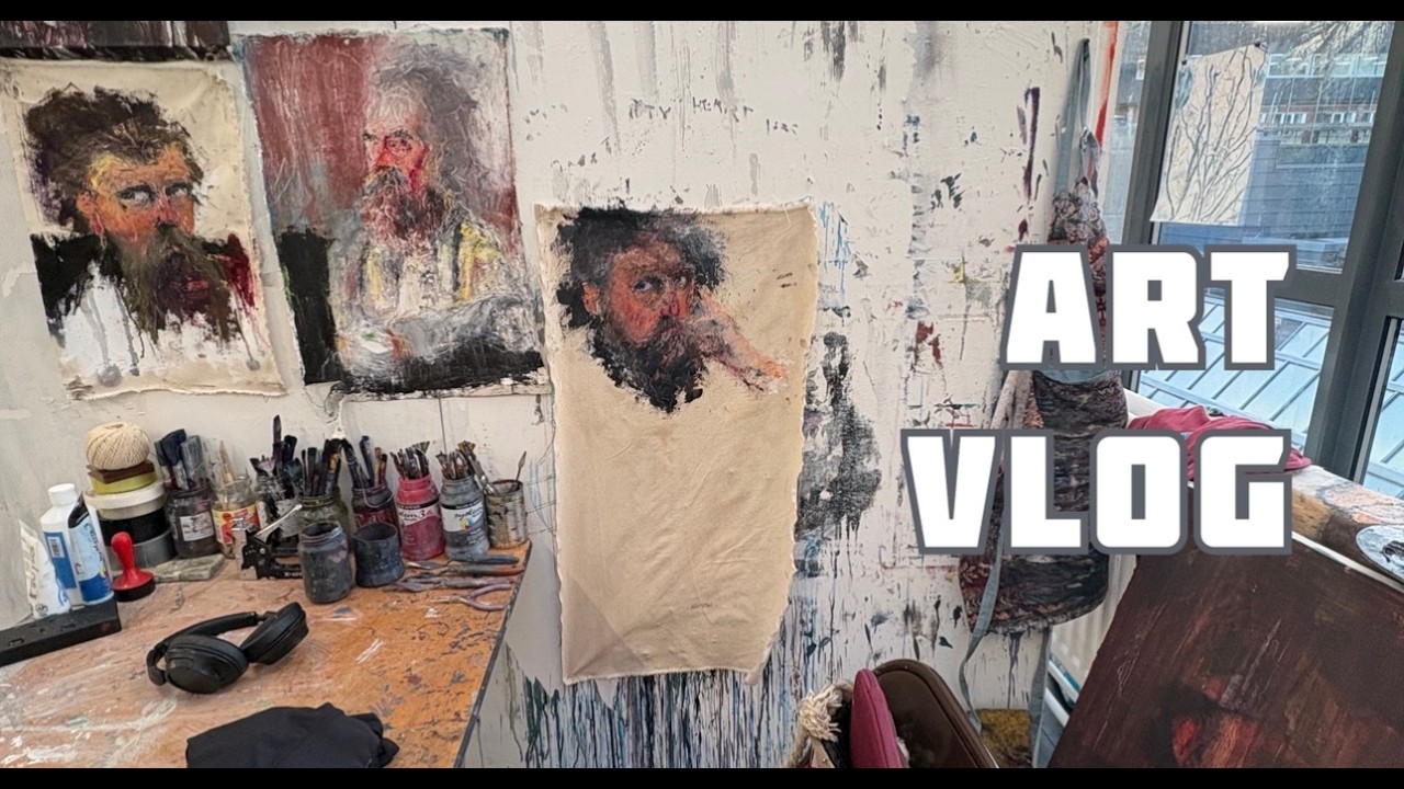 3rd Year Fine Art Student| Day In the Life| MegsScrambledWeek