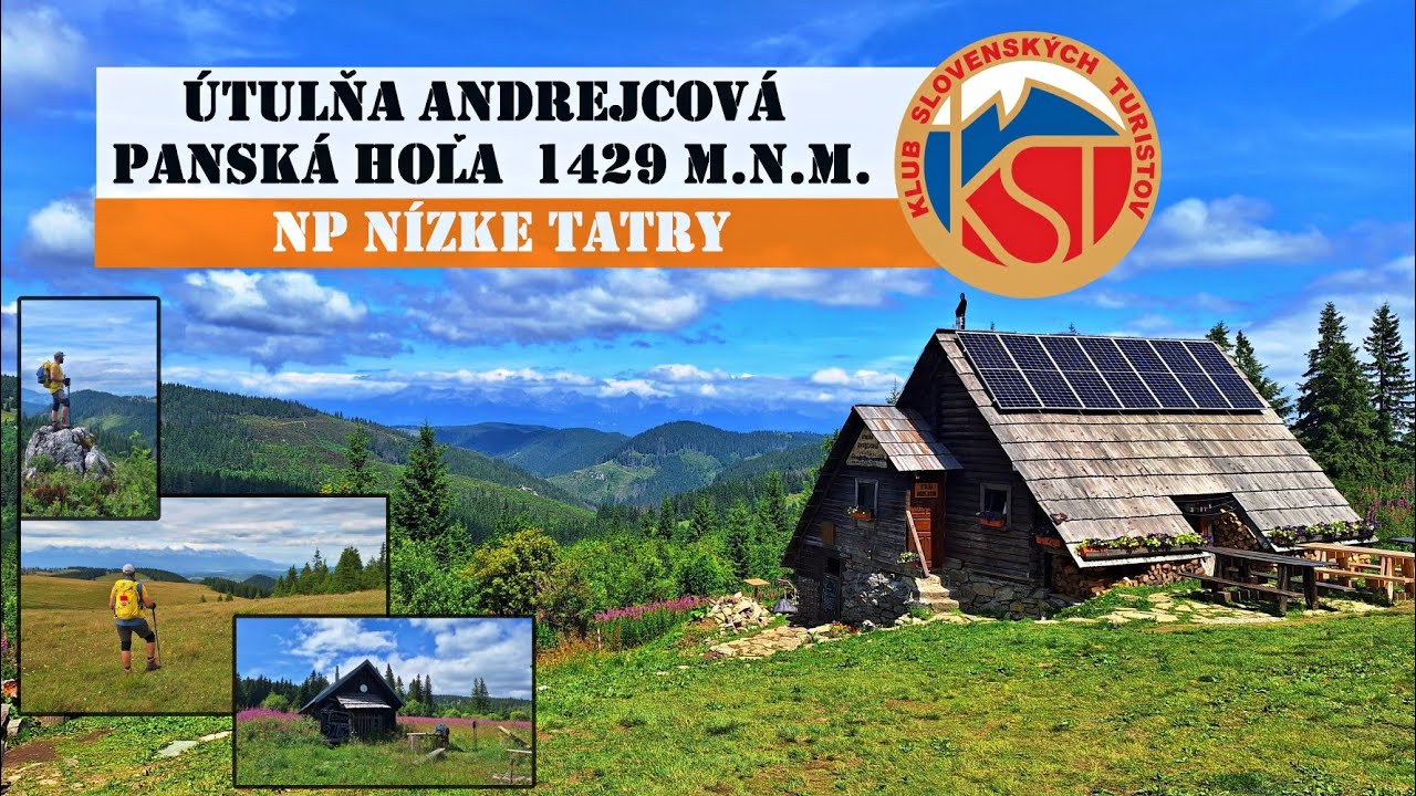 NÍZKE TATRY - Útulńa Andrejcová a Panská hoľa z Liptovskej Tepličky