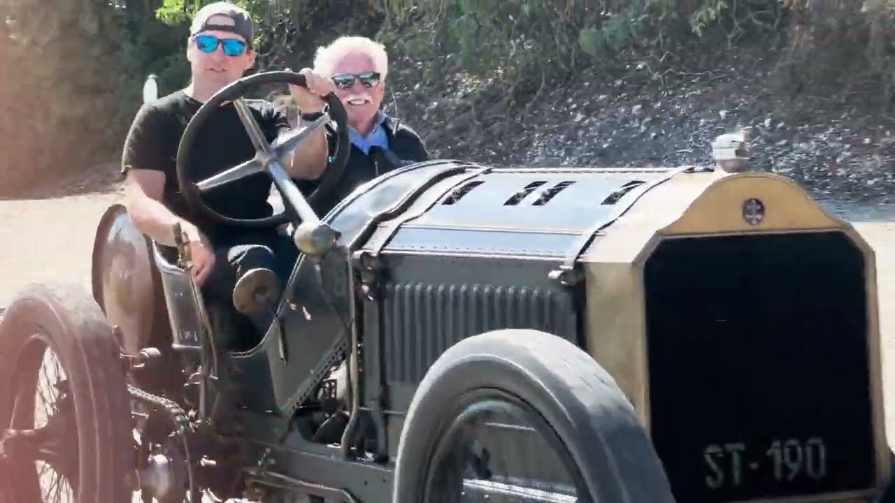 I take a ride on this amazing 1909 Lorraine-Dietrich 16.4-Liter Grand Prix