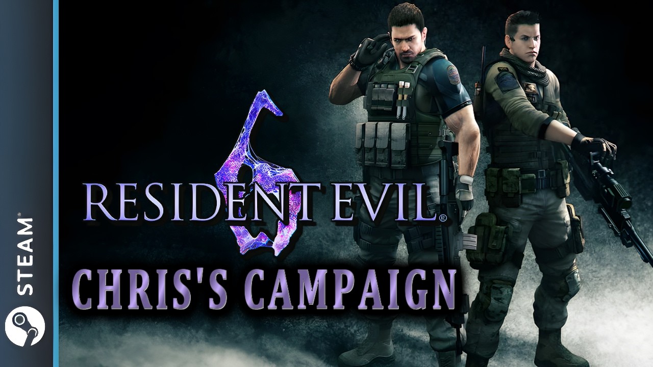 Resident Evil 6 (Co-op) | Chris&rsquo;s Campaign | No Commentary | 4K Ultra HD 60FPS