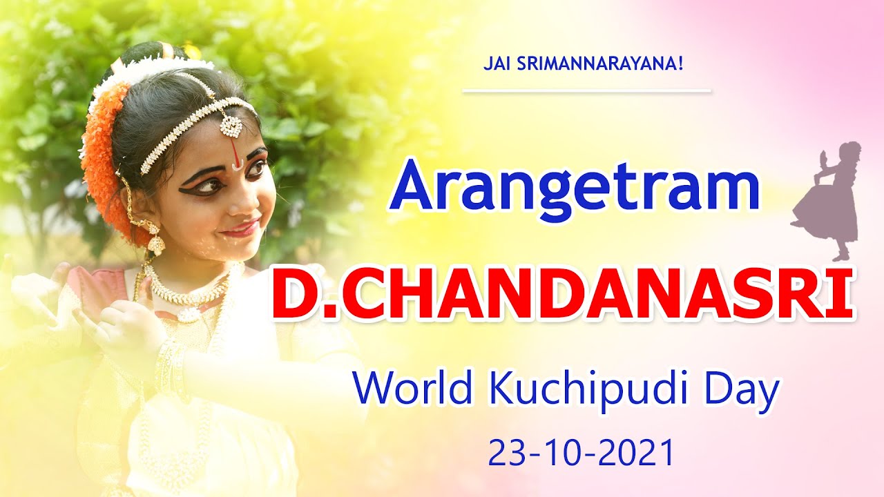 Arangetram - Chandana Sri || World Kuchipudi Day || JETWORLD