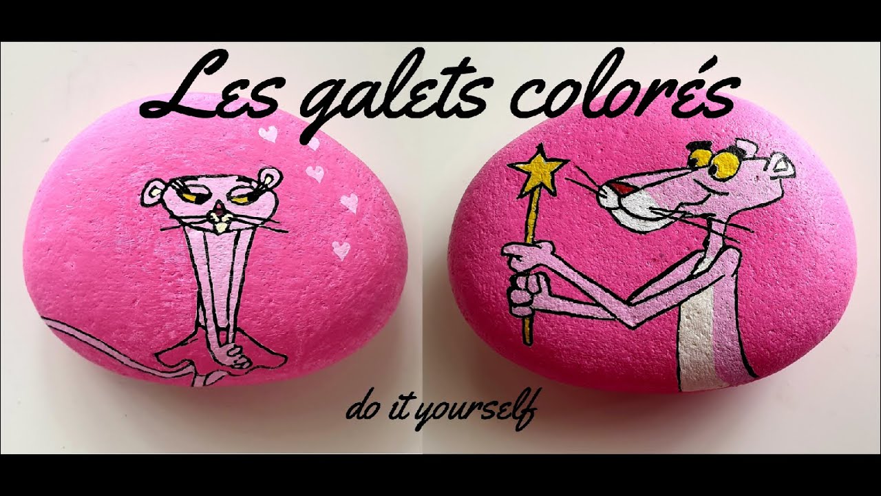 DIY - Déco - Cadeau - Les galets colorés 💕