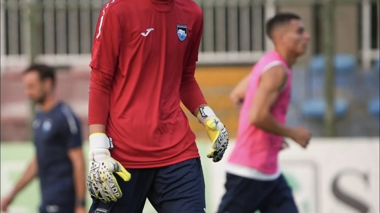 Allenamento portieri professionisti (Pescara calcio e mister Stefano Pardini)