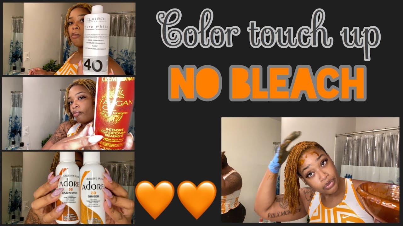 Coloring LOCS ~ No Damaging Bleach Needed