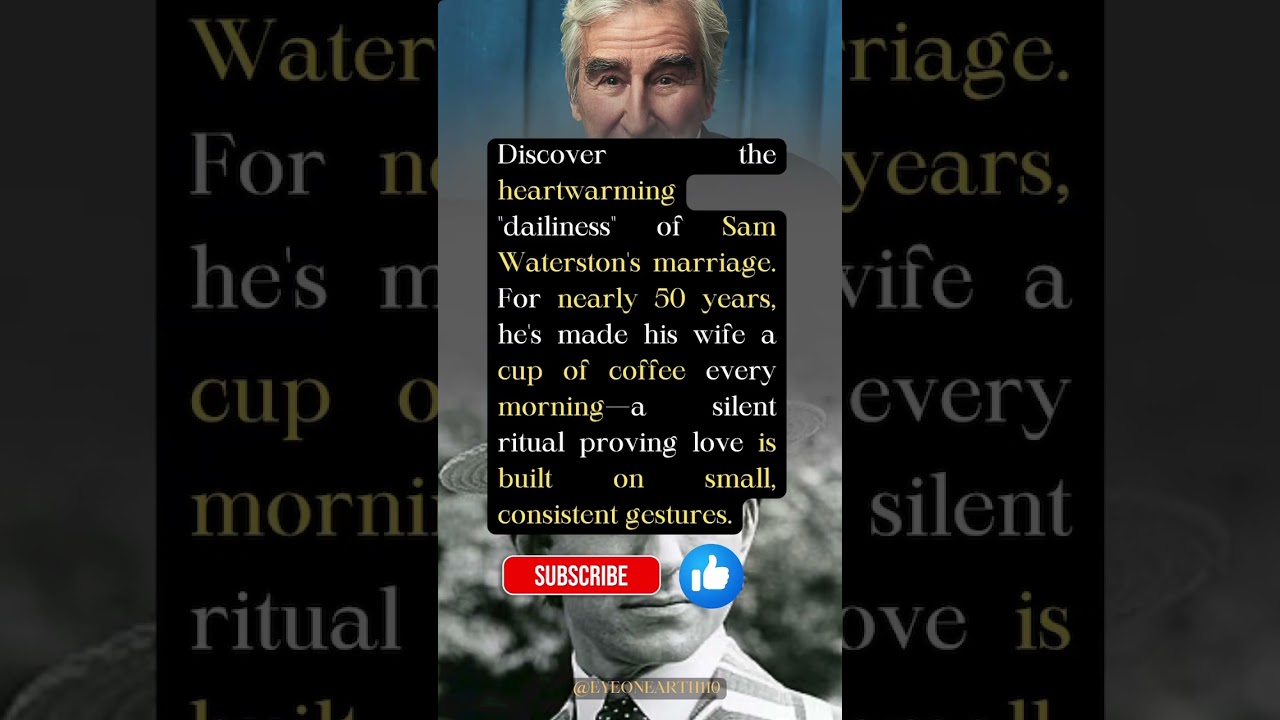 Sam Waterston's Daily Coffee Ritual: 50 Years of Love in a Cup. 