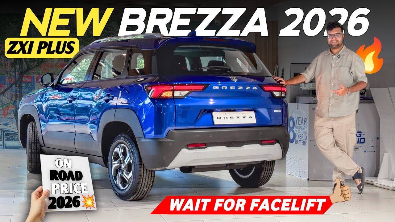 New Maruti Suzuki Brezza 2026 | Top Model 🔥 | ZXI Plus | On Road Price, Features ✅