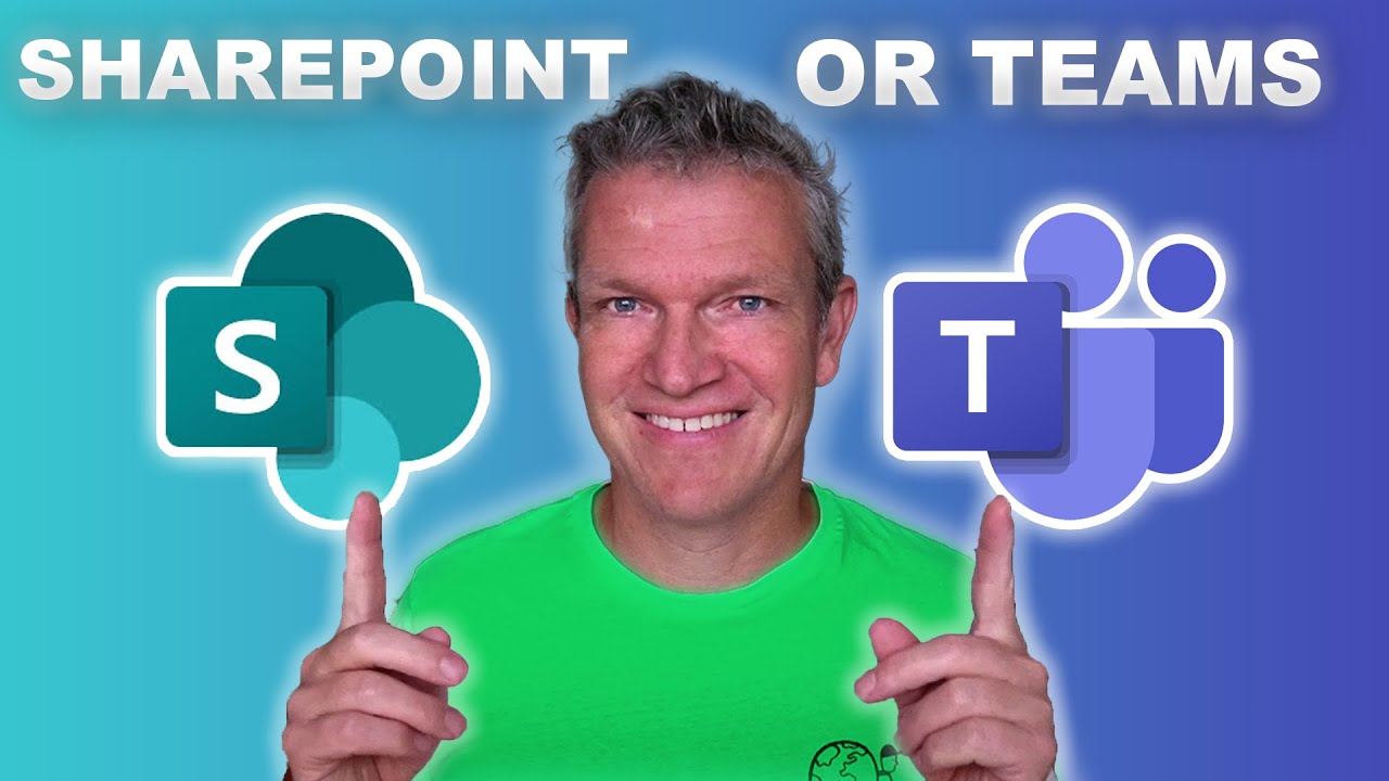 When to use SharePoint or Microsoft Teams to collaborate on files
