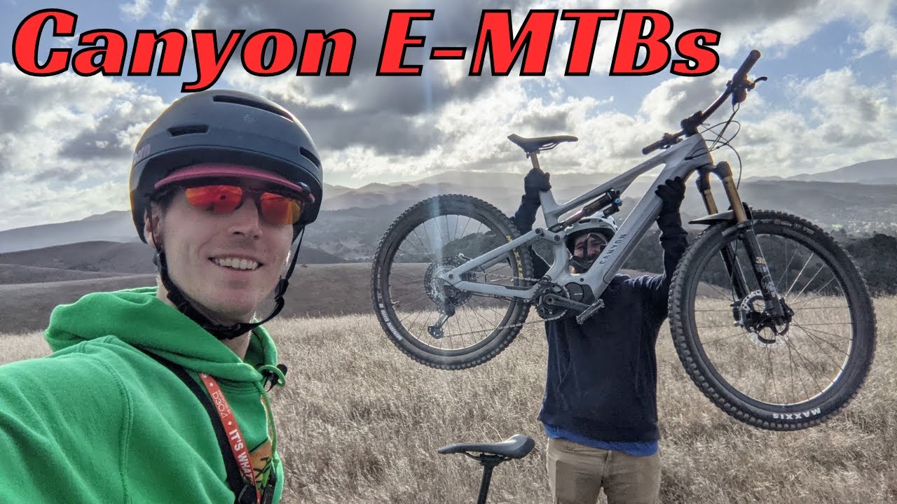 Canyon Spectral:ON Electric Mountain Bike Review and Test Ride