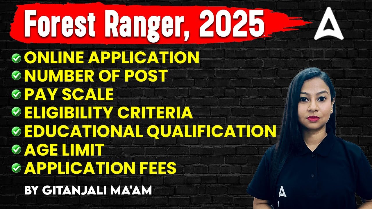 Assam Forest Ranger Recruitment 2025 | APSC Forest Ranger New Vacancy 2025 | Complete Details