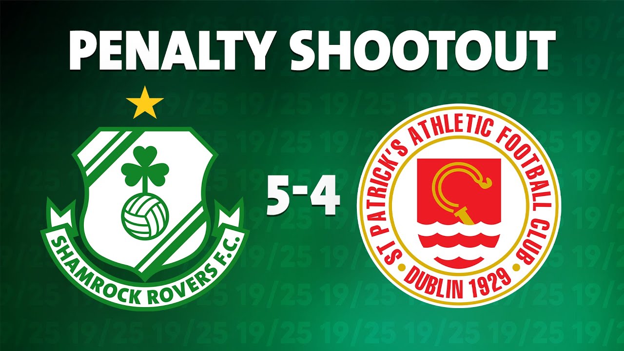 Penalty Shootout | Rovers 5-4 St. Patrick's Athletic | President's Cup Final | 11 February 2022
