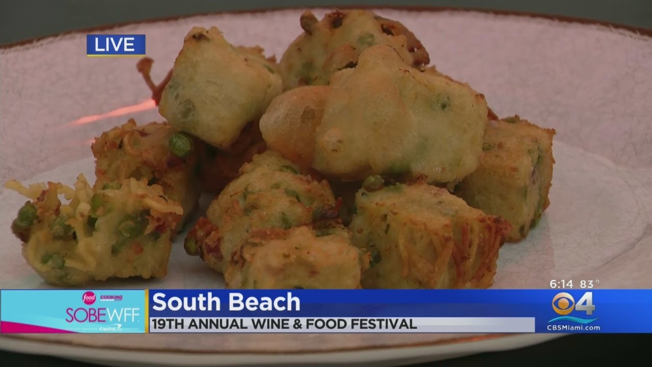CBS4's Frances Wang Digs In At 'Italian Bites' Night At SOBE Wine & Food Festival