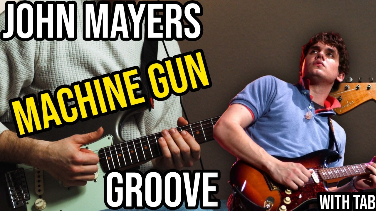 Master John Mayer’s Take on Hendrix’s ‘Machine Gun’ – Step-by-Step TAB