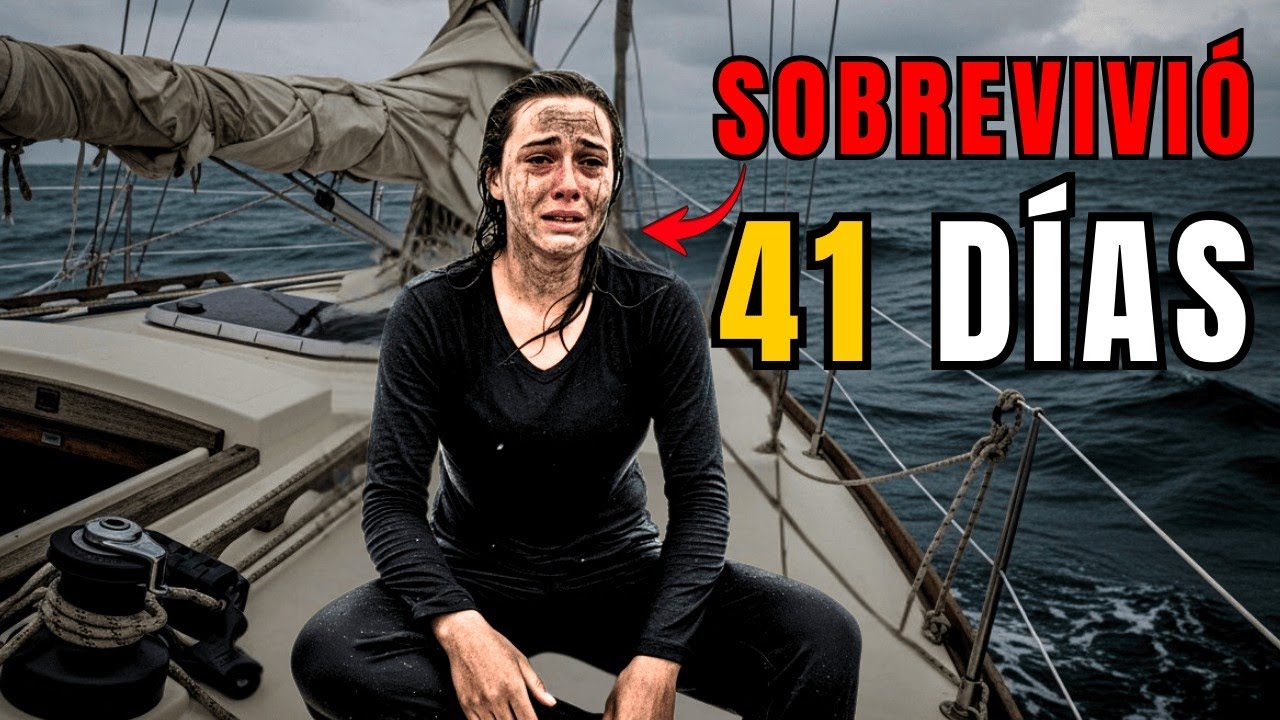 Sobrevivió 41 días en un barco destrozado tras perder a su prometido en un huracán