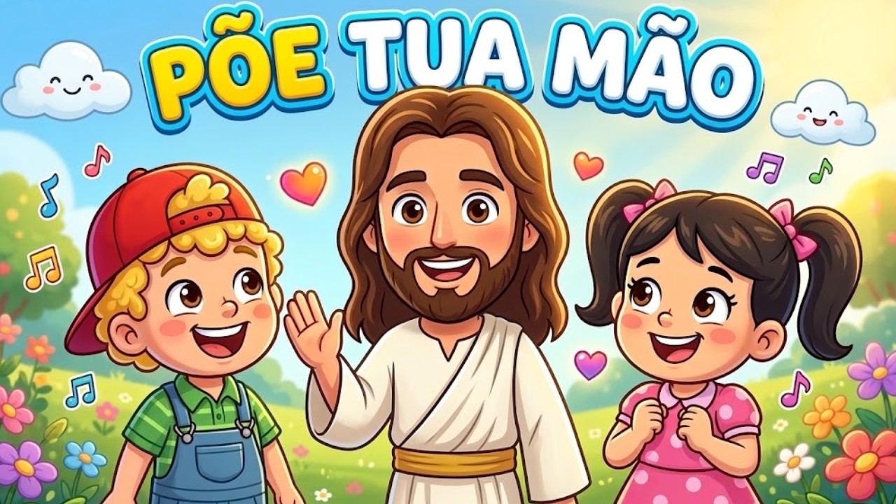 PÕE TUA MÃO 🌼🎵 Playlist Infantil de Louvor | Música Gospel Infanti | Música Cristã Infantil
