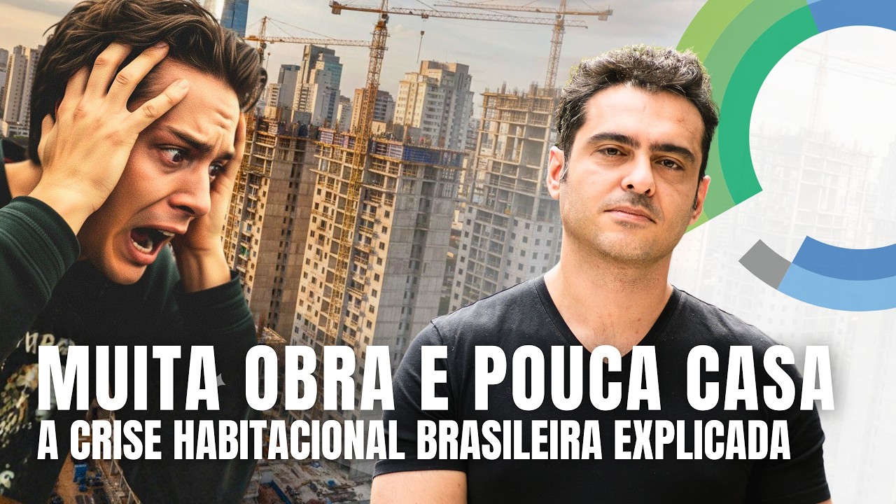 Como se CONSTRÓI TANTO e a Casa Continua Cara no Brasil?
