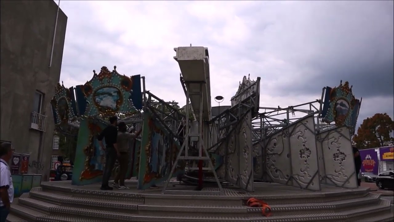 opbouw El Mundo (Thomassen) kermis Tilburg 2023