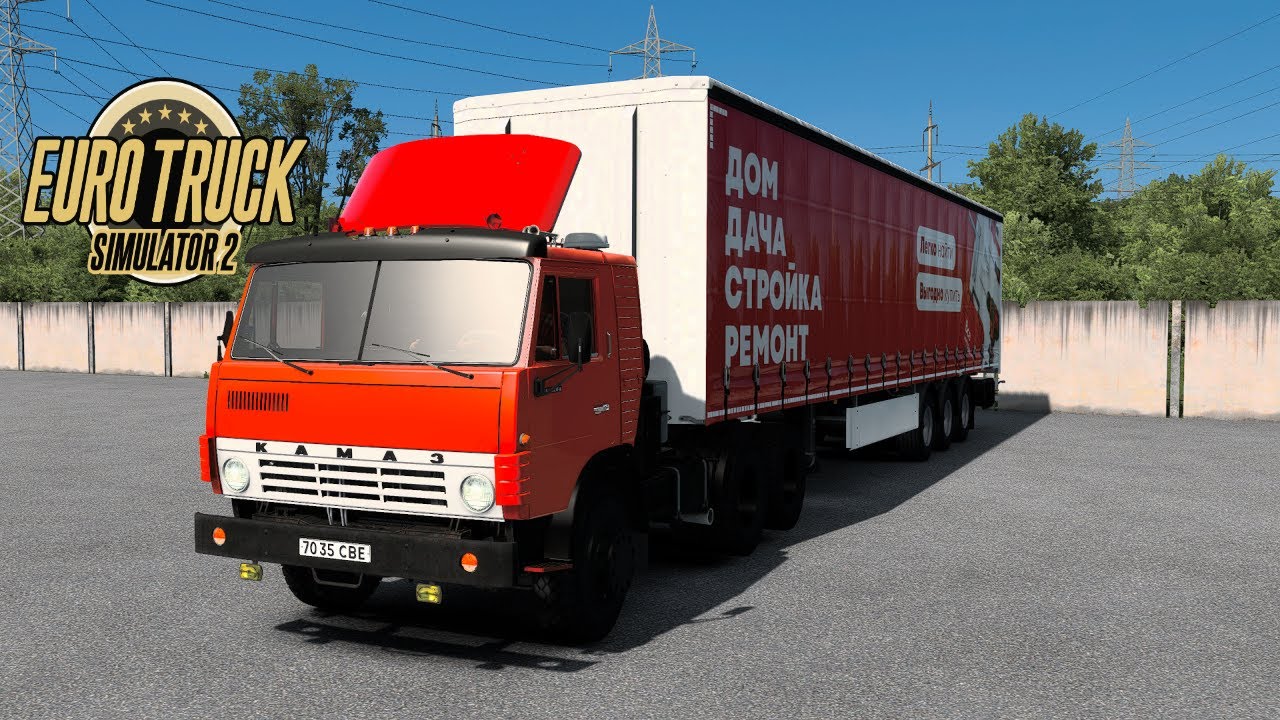 Euro Truck Simulator 2 v 1.57 / НА КаМаЗЕ / Вологда - Куопио.